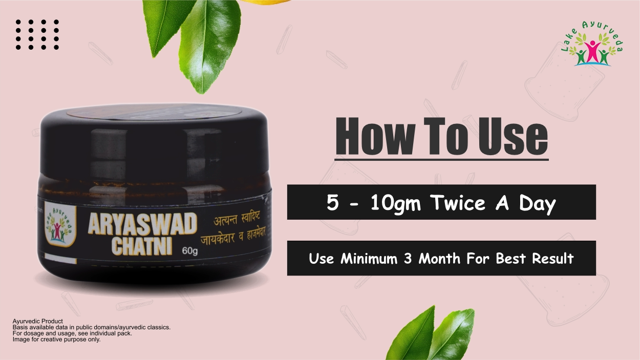 How to Use Aryaswad Chatni