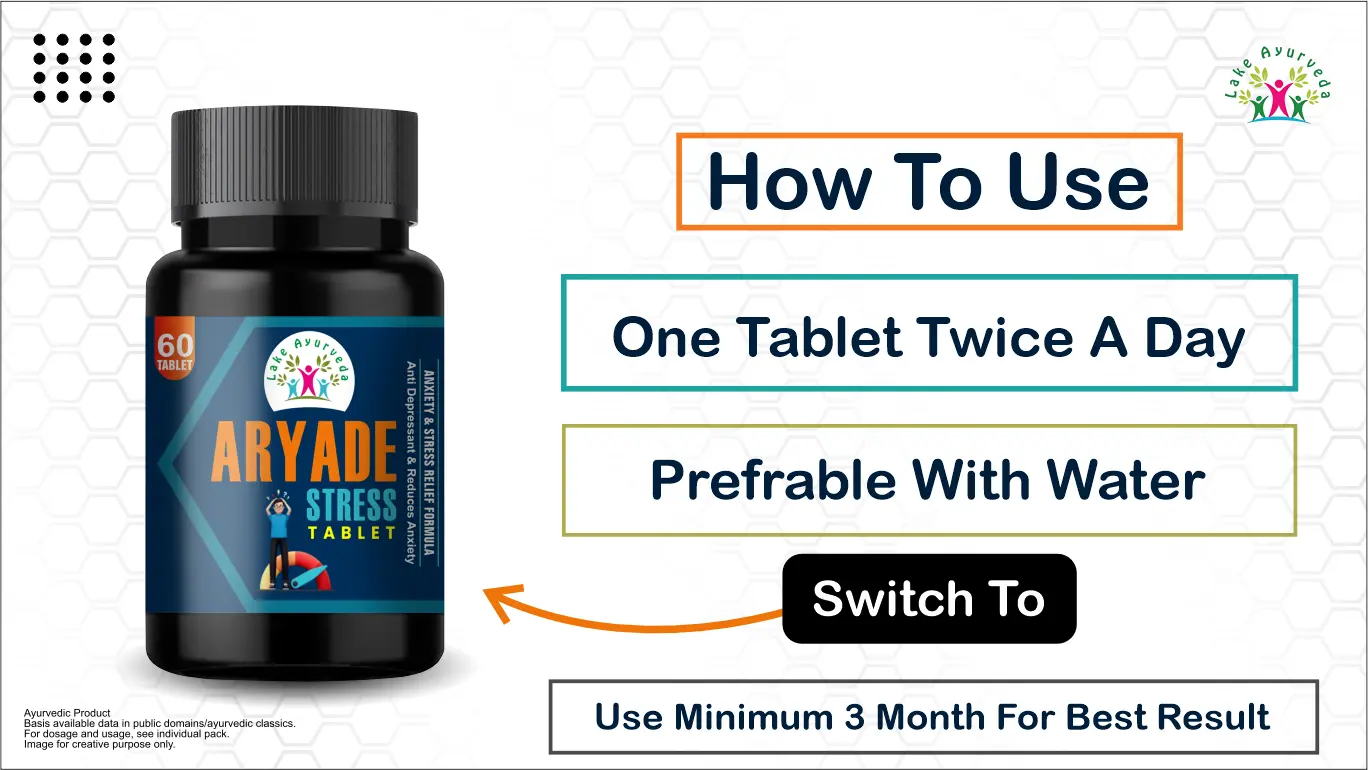 How to Use Aryade Stress Tablets