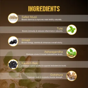 Key Ingredients of Perfect Men Gold Capsules