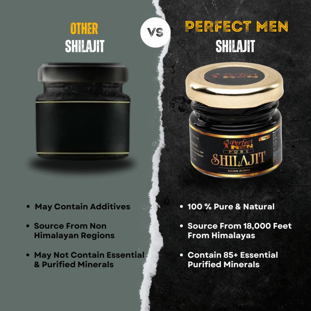 How perfect Men Pure Shilajit Different