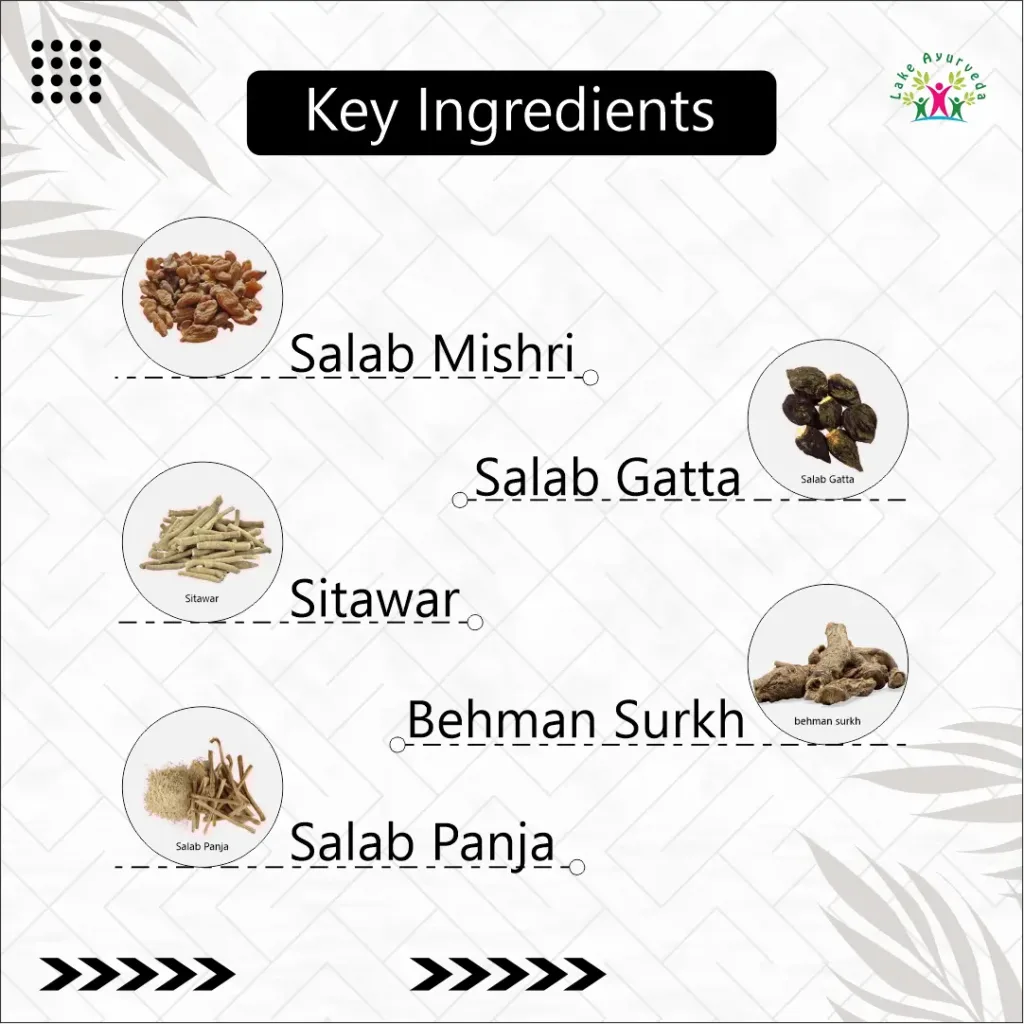 Key Ingredients of Perfect Men Majoon-e-Shabab Zor