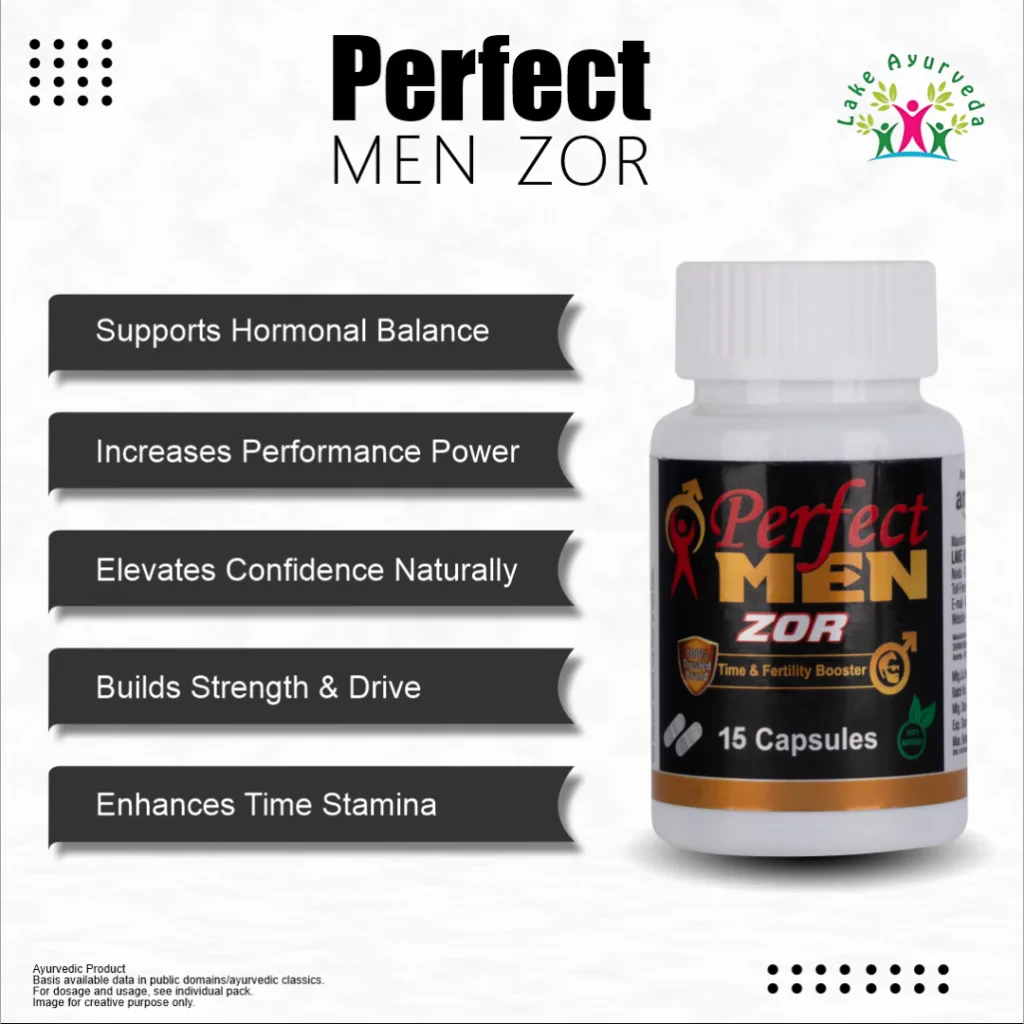 Key Benefits of Perfect Men Zor Capsules