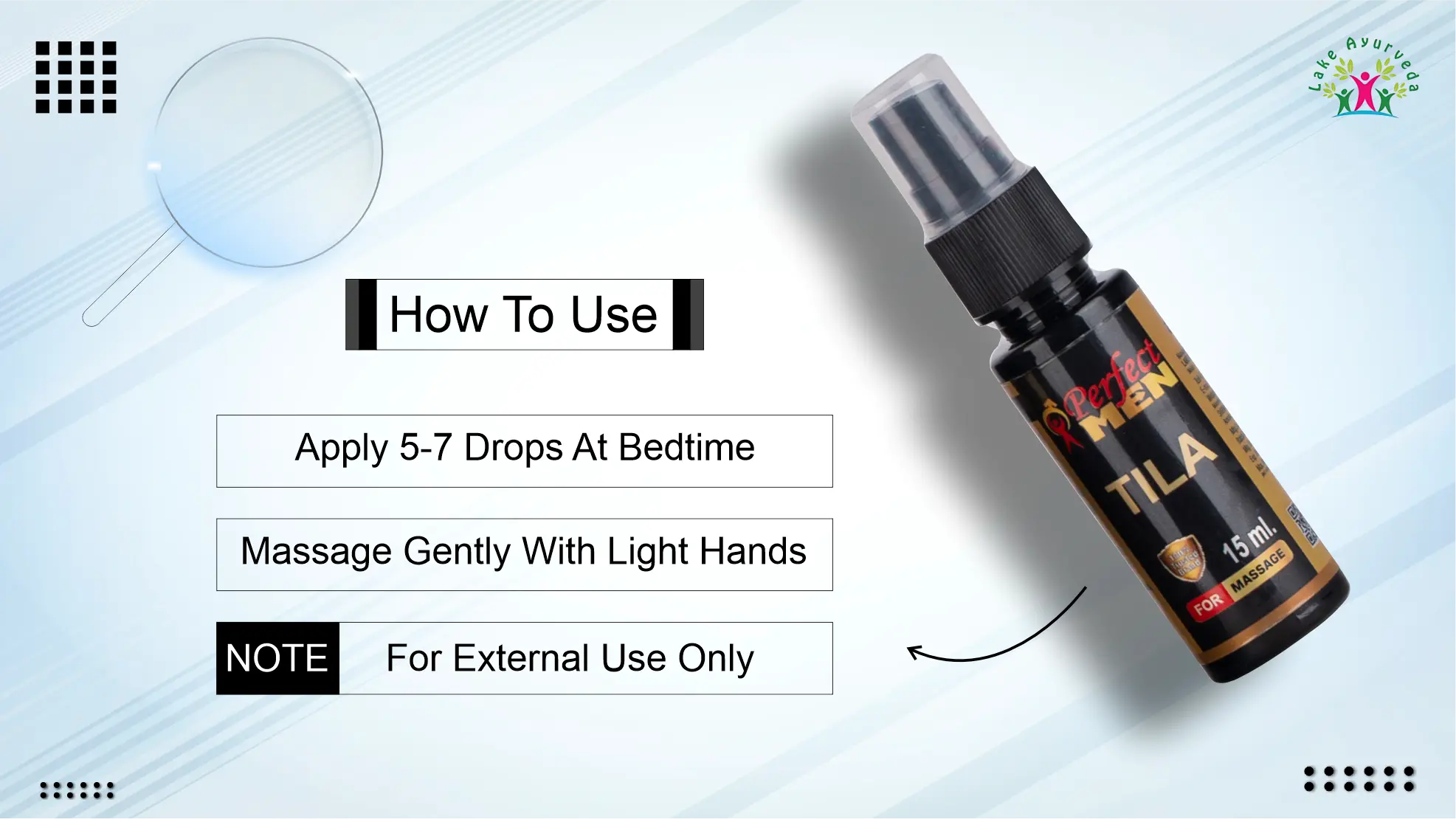 How to Use Perfect Men Tila Spray