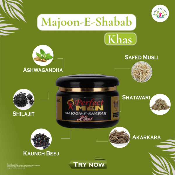 Key Ingredients of Perfect Men Majoon-e-Shabab Khas