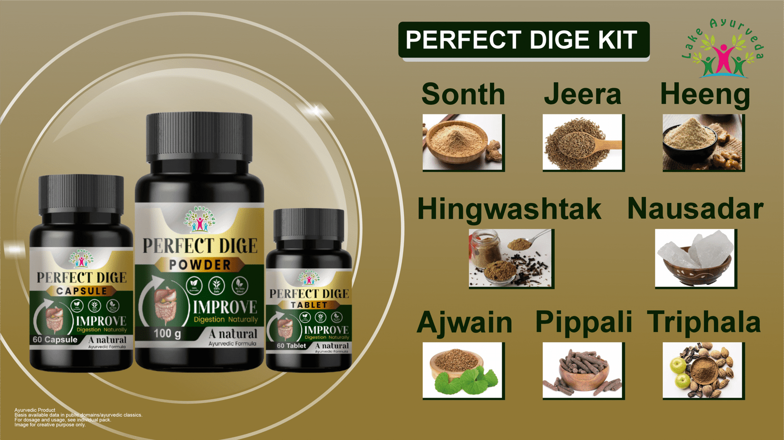 Key Ingredients of Perfect Dige Kit