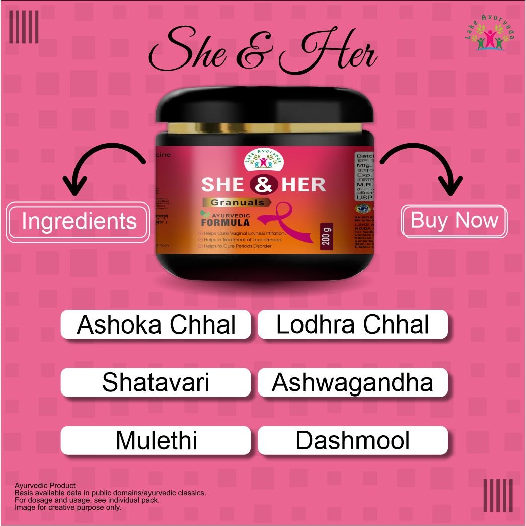Key Ingredients of She and Her Granuals