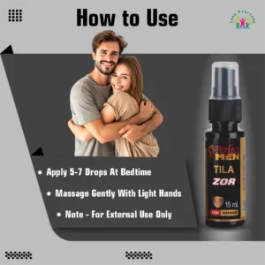 How to Use Perfect Men Tila Zor Spray