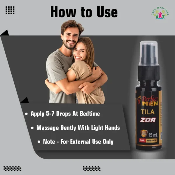 How to Use Perfect Men Tila Zor Spray