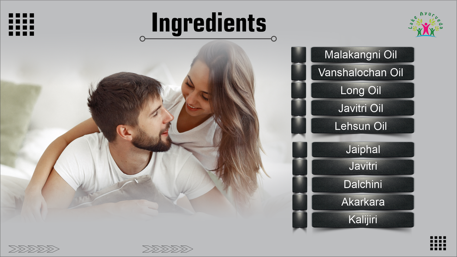 Key Ingredients of Perfect Men Tila Zor Spray