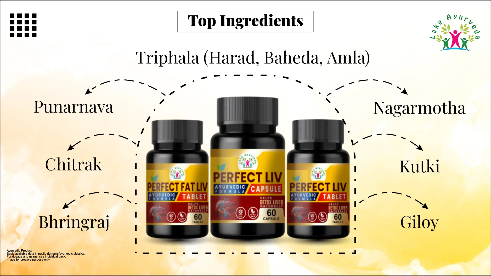 Key Ingredients of Perfect Liv Kit