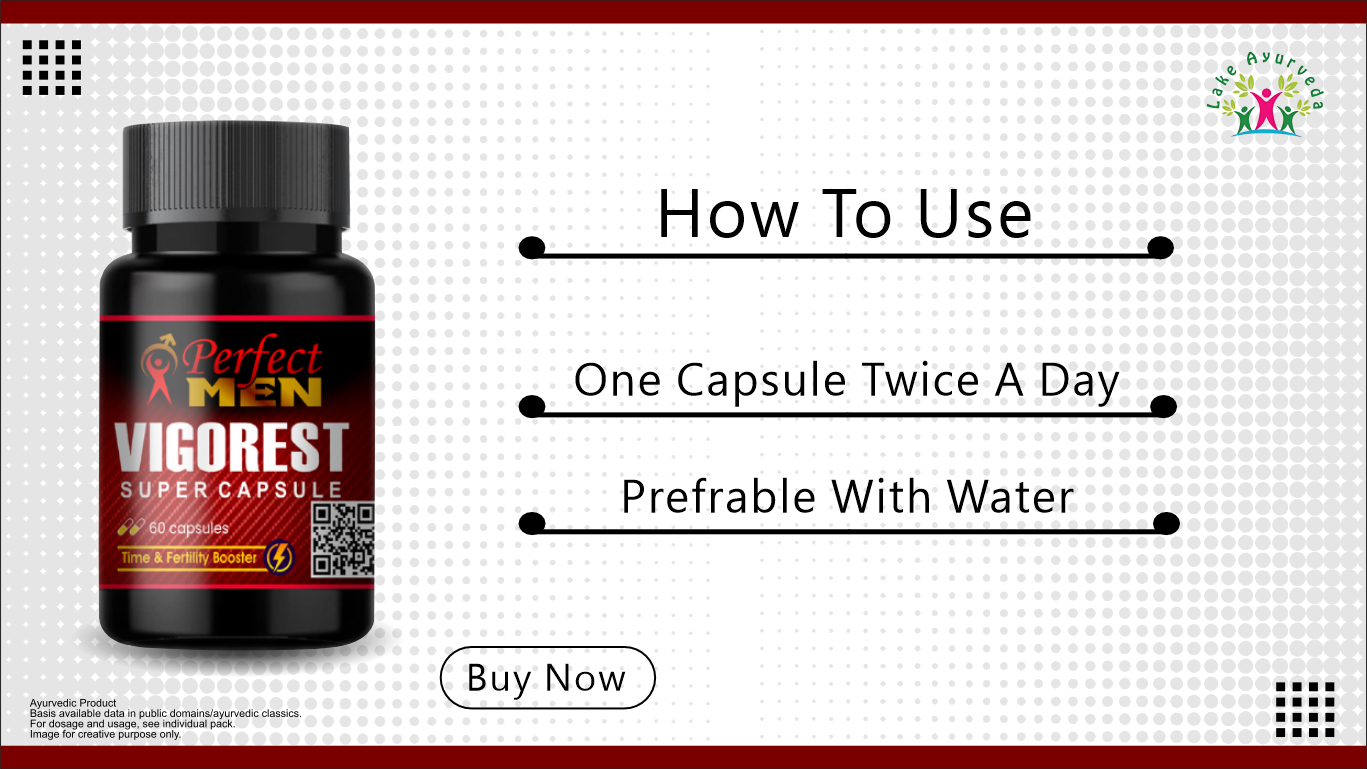 How to Use Perfect Men Vigorest Super Capsules