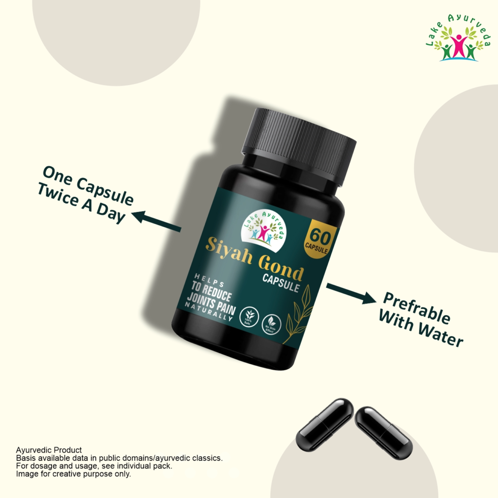 How to Use Siyah Gond Capsules