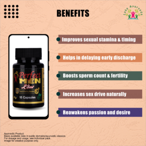 Key Benefits of Perfect Men Khas Capsules​