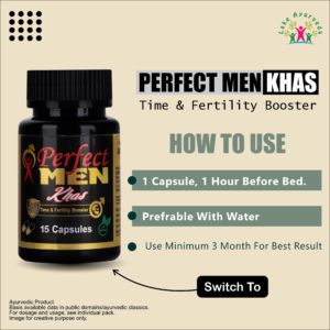 How to Use Perfect Men Khas Capsules