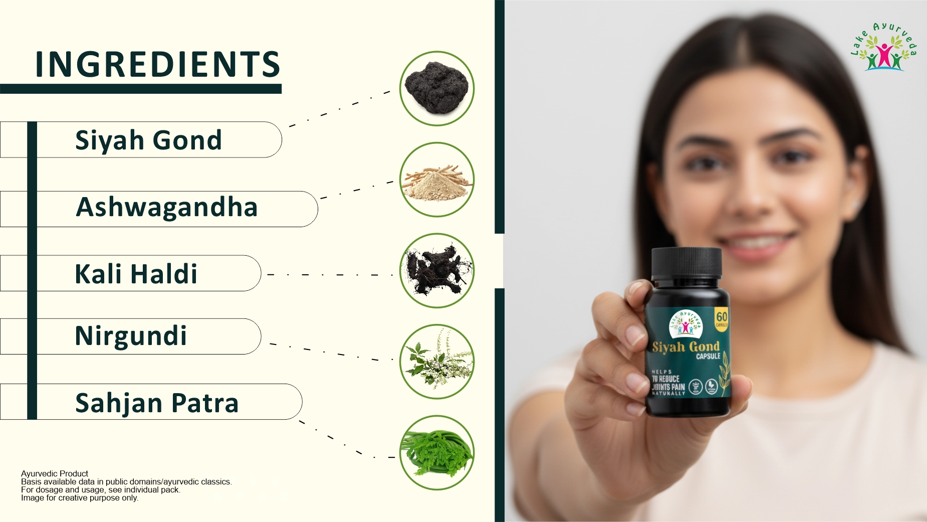 Key Ingredients of Siyah Gond Capsules