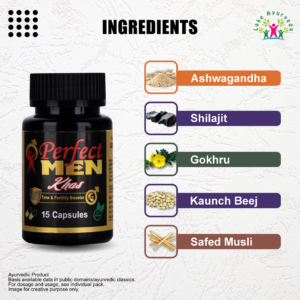 Key Ingredients of Perfect Men Khas Capsules