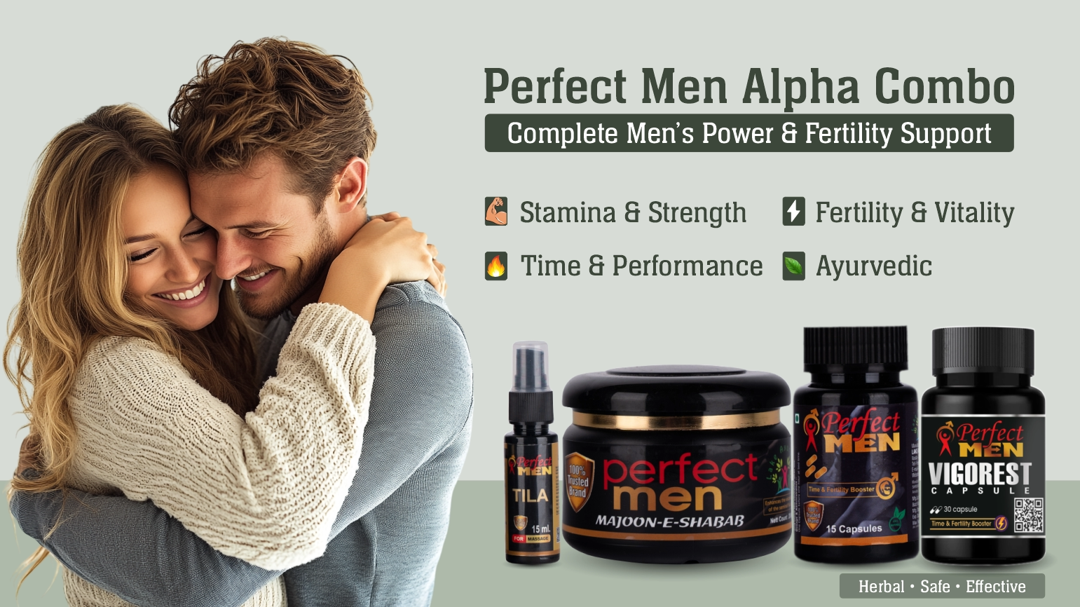 Perfect Men Alpha Combo