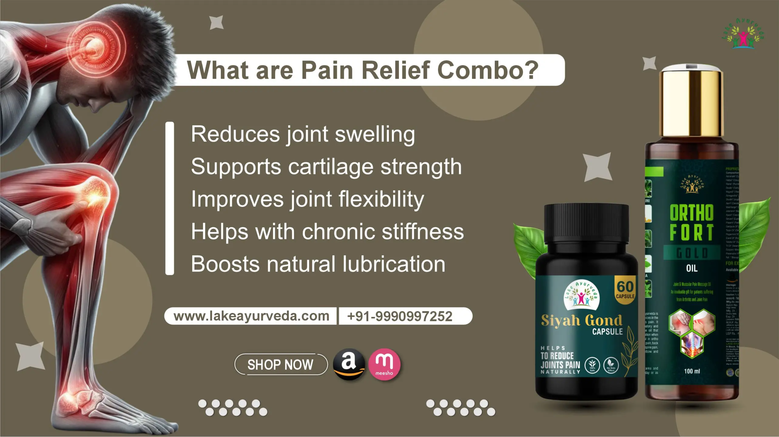 What are Pain Relief Combo, Benefits, Uses, and Ingredients?