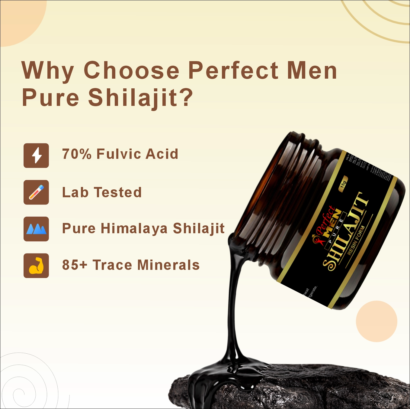 How perfect Men Pure Shilajit Different How perfect Men Pure Shilajit Different
