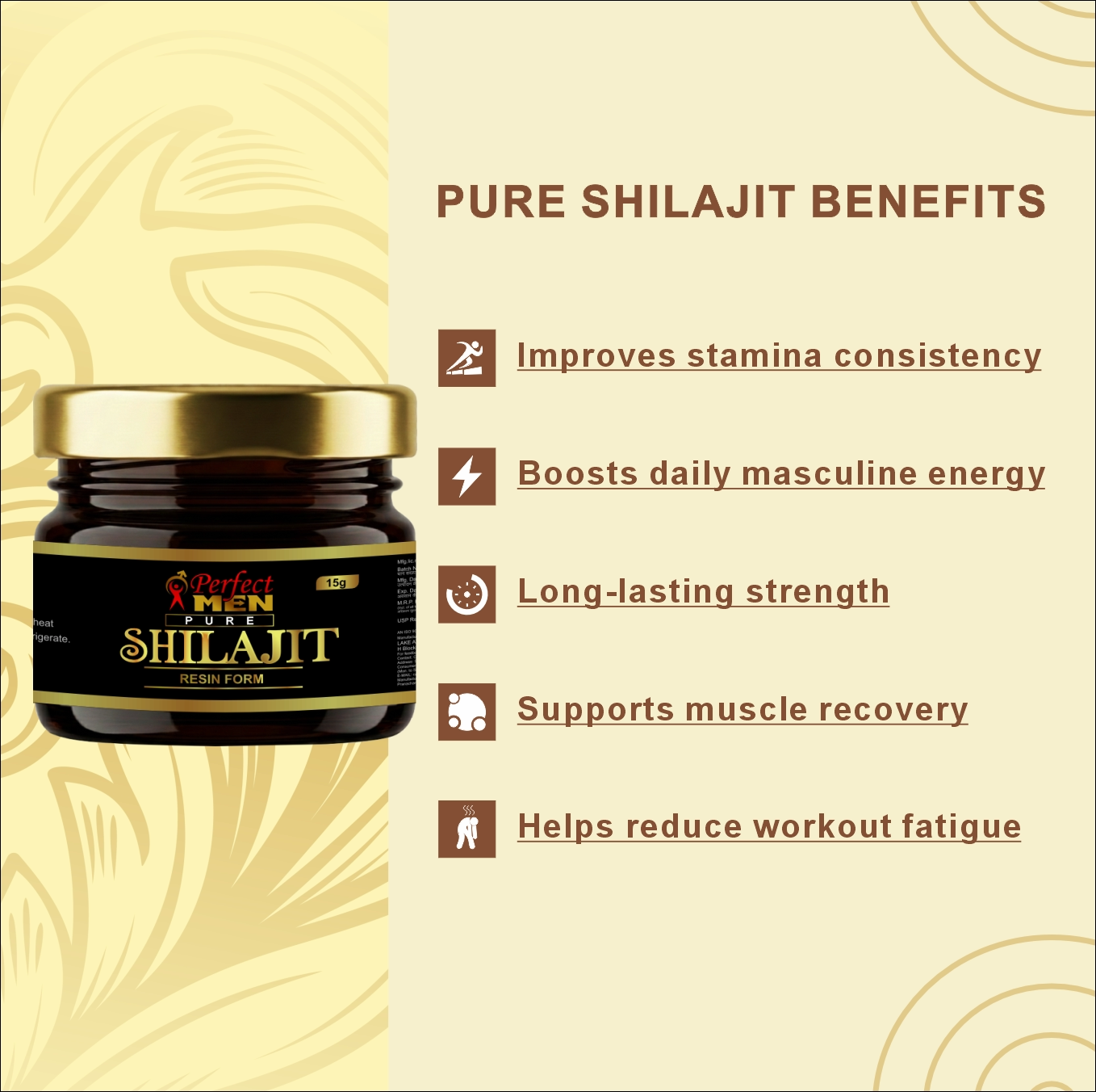 Key Benefits of Perfect Men Pure Shilajit