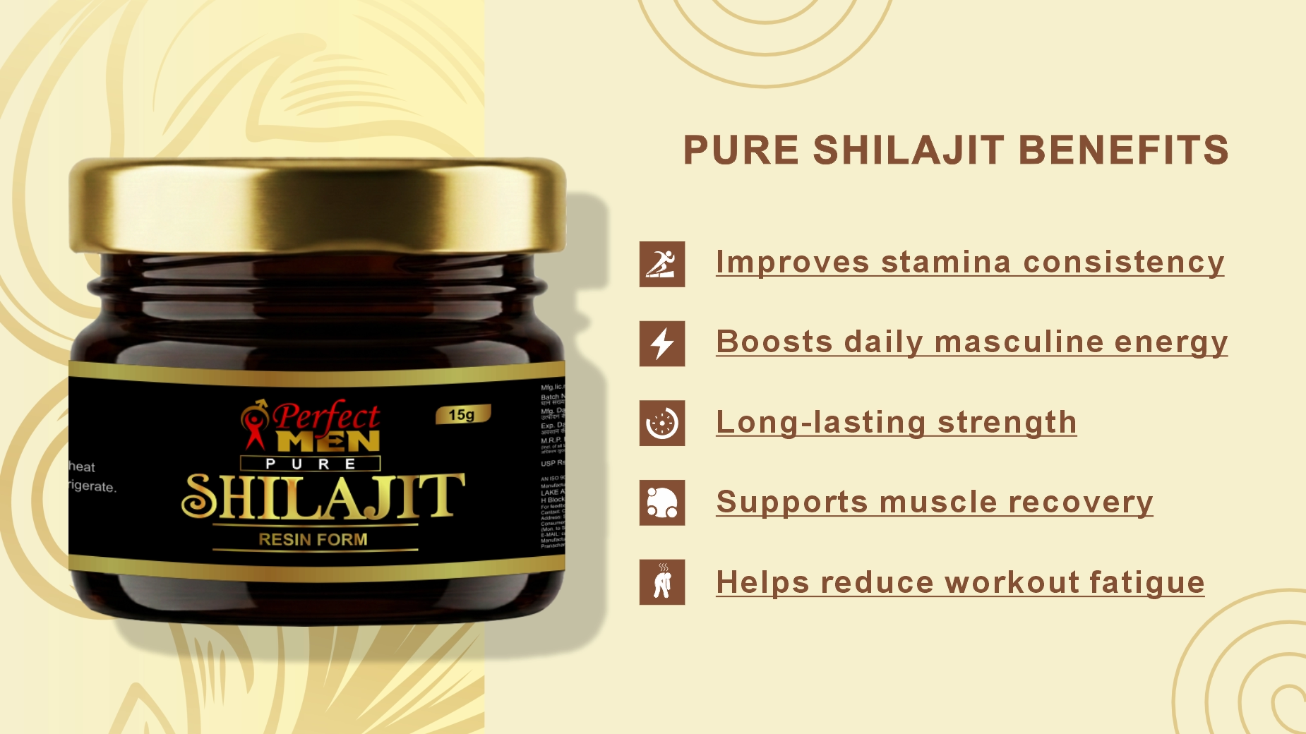 Key Benefits of Perfect Men Pure Shilajit