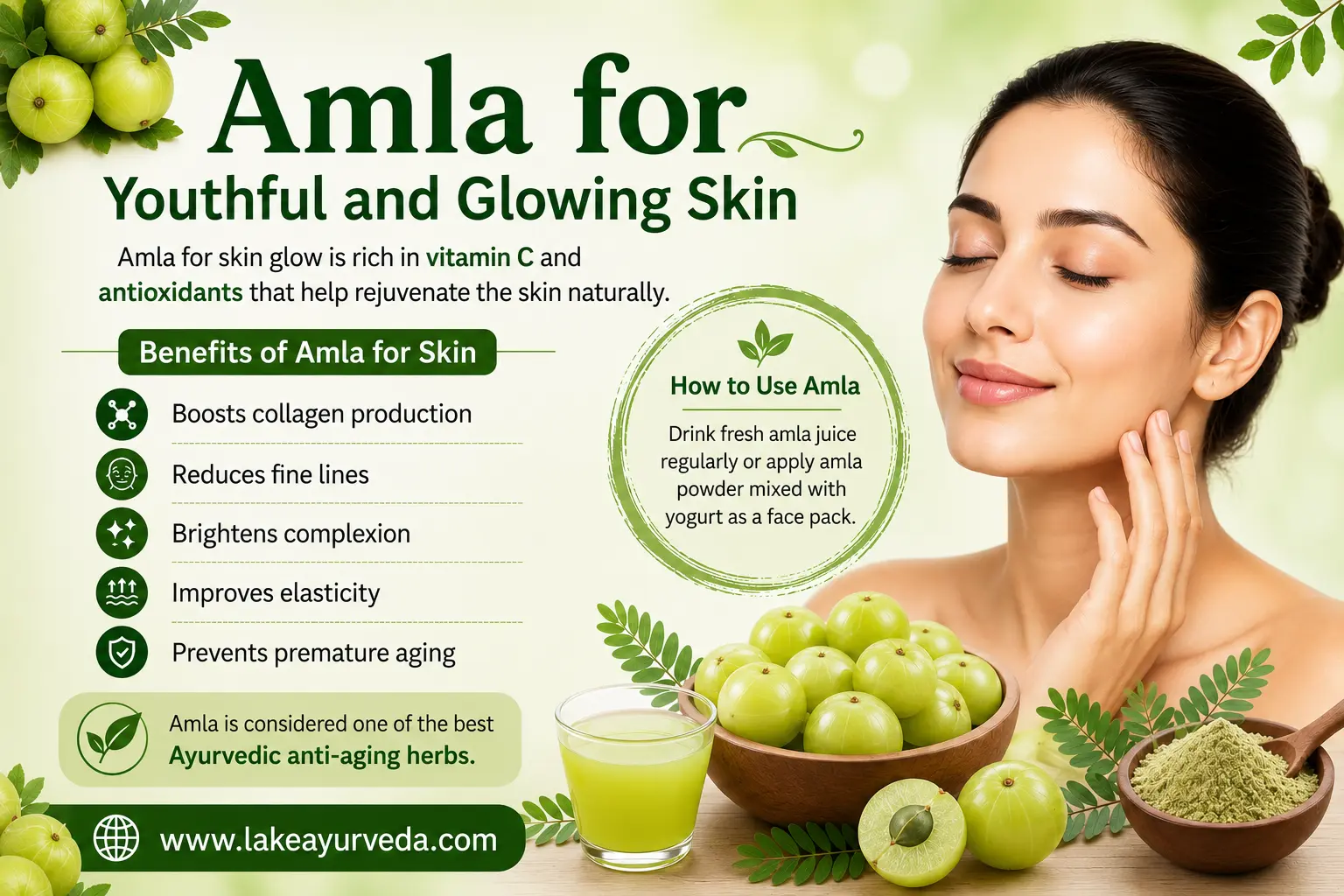 Amla for Youthful and Glowing Skin