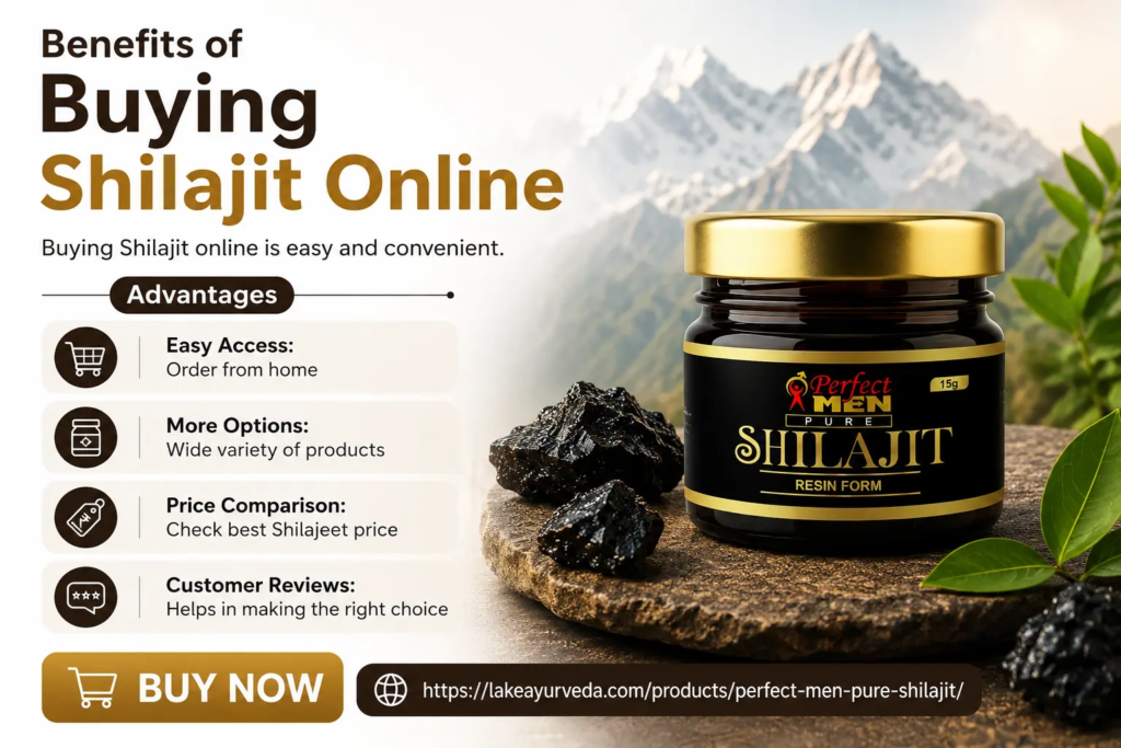Benefits of Buying Shilajit Online