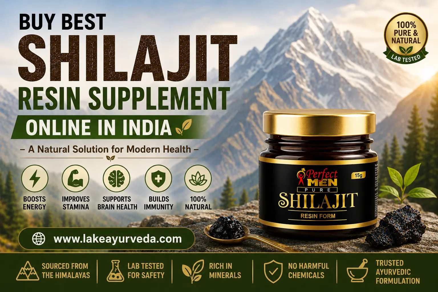 Buy Best Shilajit Resin Supplement Online