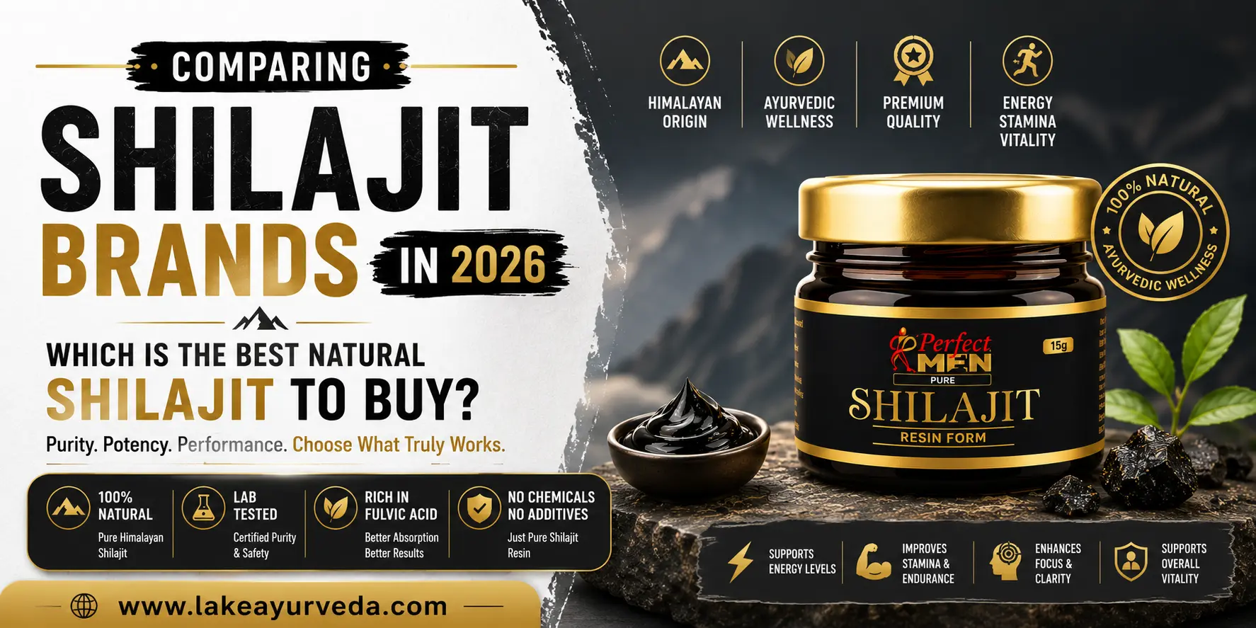 Comparing Shilajit Brands Which One Is Best in 2026