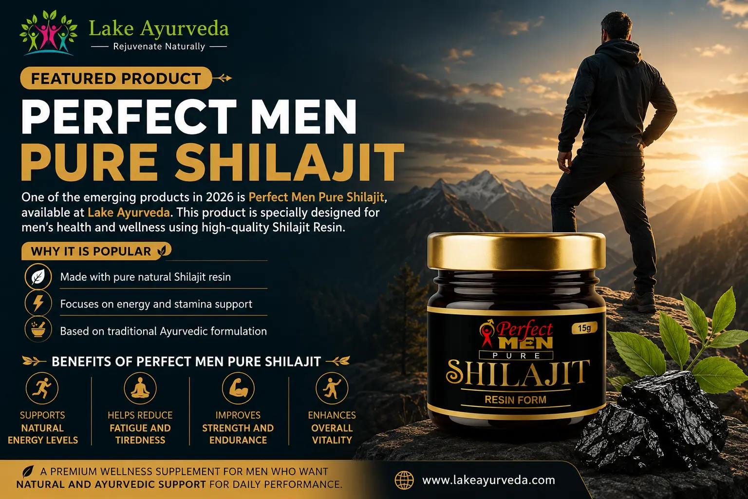 Featured Product Perfect Men Pure Shilajit