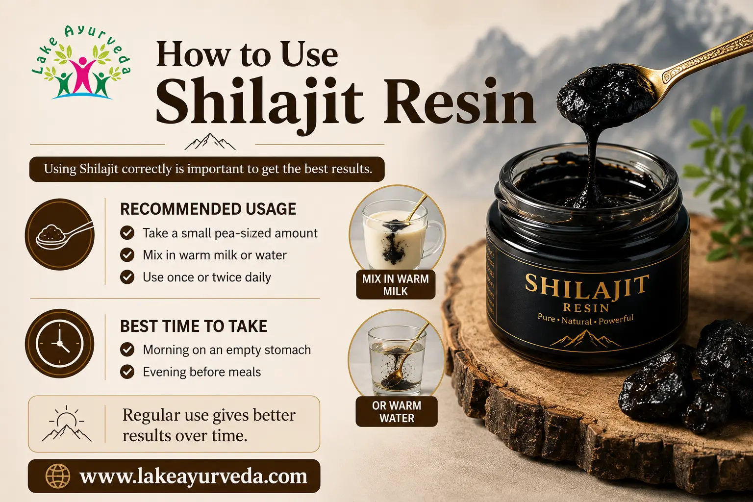 How to Use Shilajit Resin