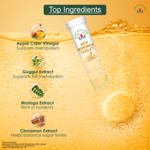 Key Ingredients of ACV Moringa Tablet