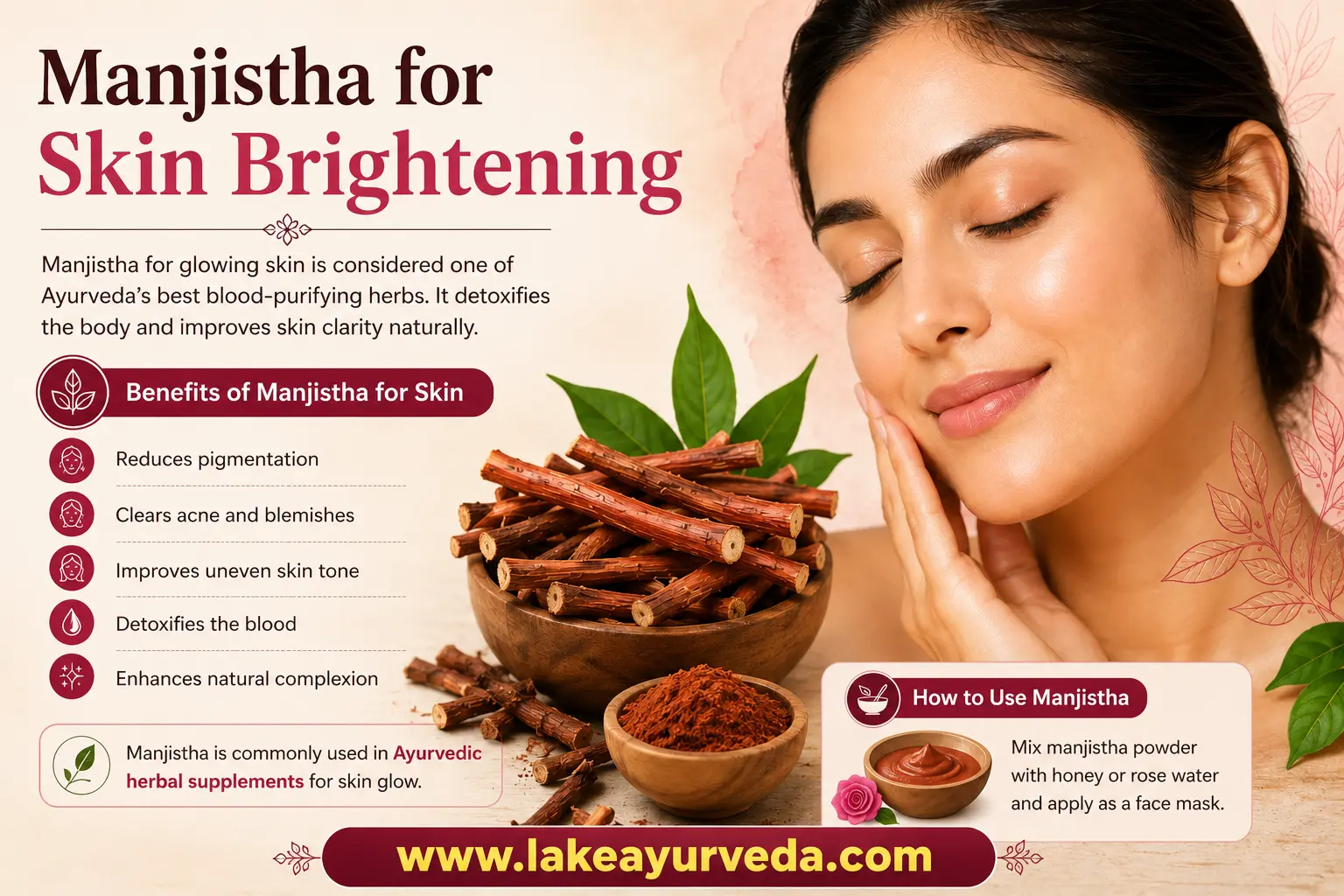 Manjistha for Skin Brightening