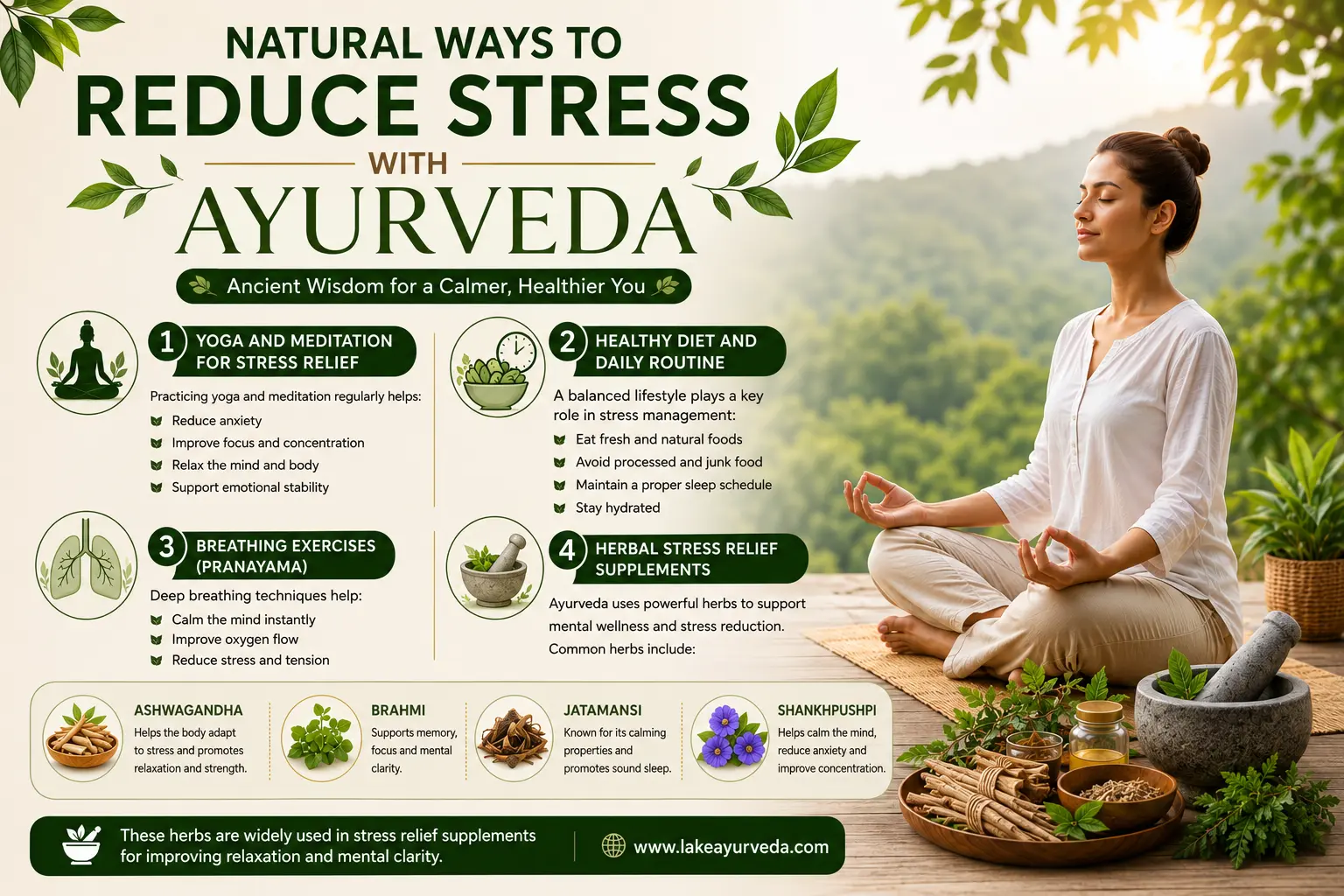Natural Ways to Reduce Stress with Ayurveda