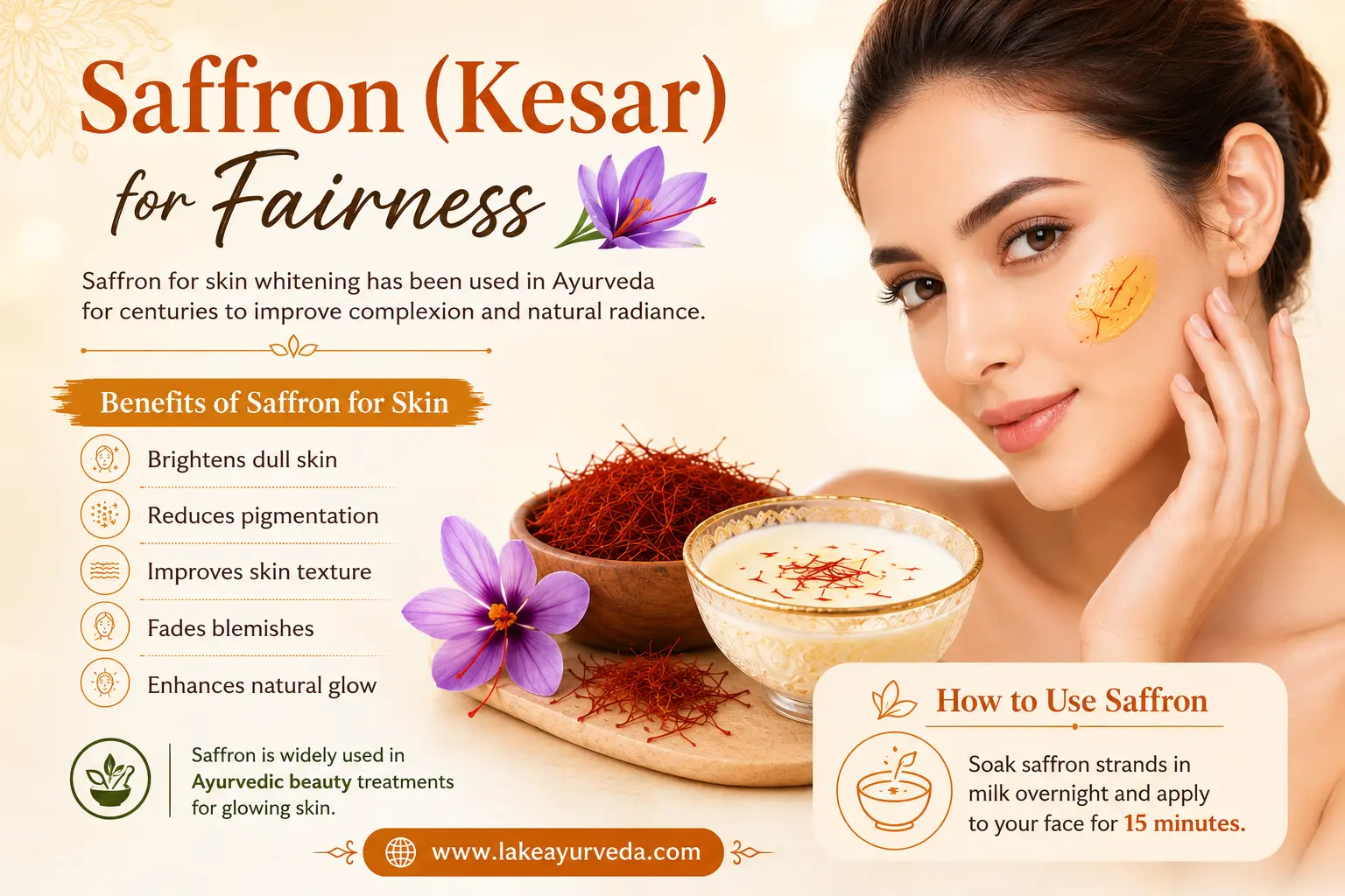 Saffron (Kesar) for Fairness
