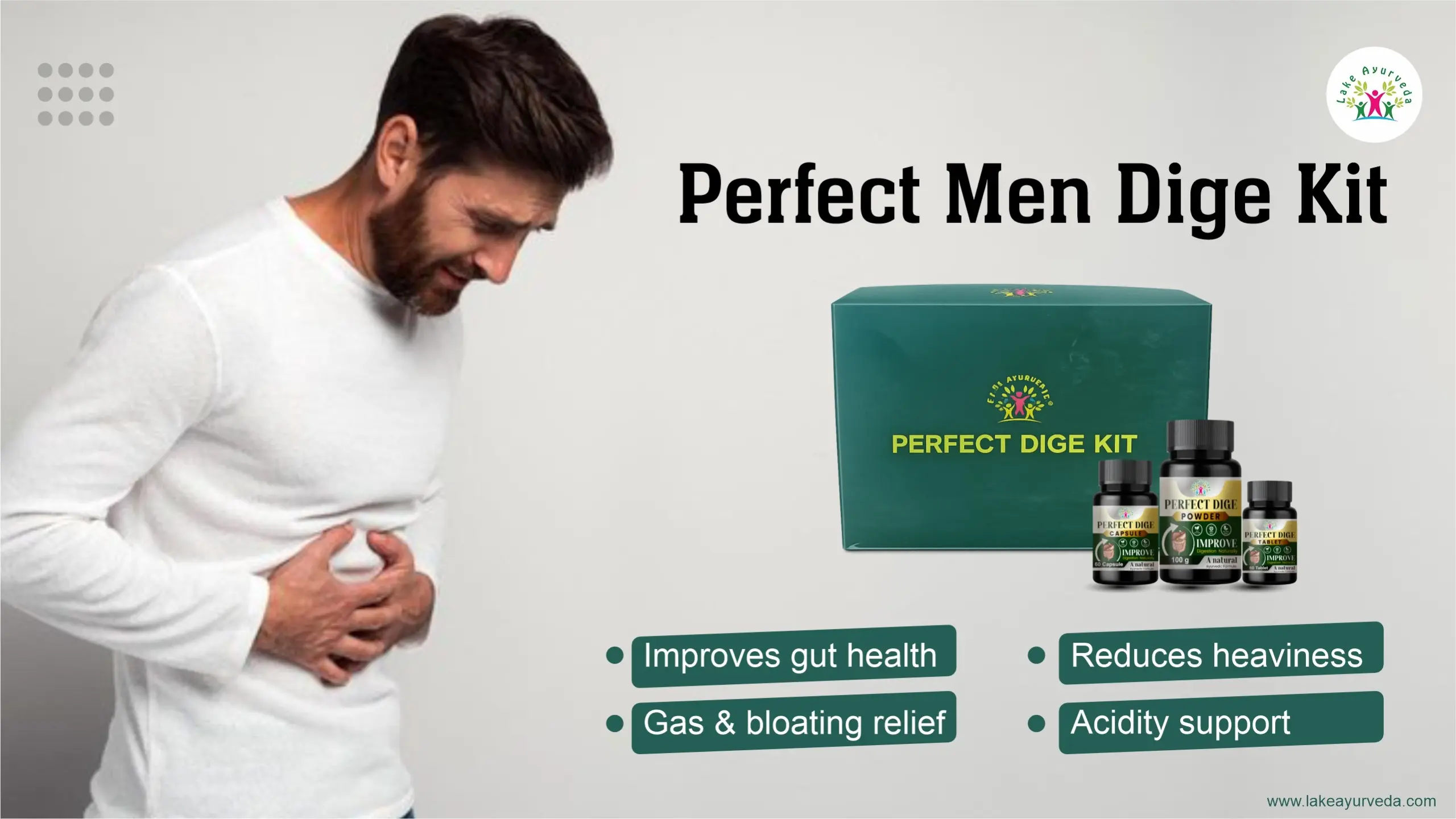 Ayurvedic Solution: Perfect Dige Kit