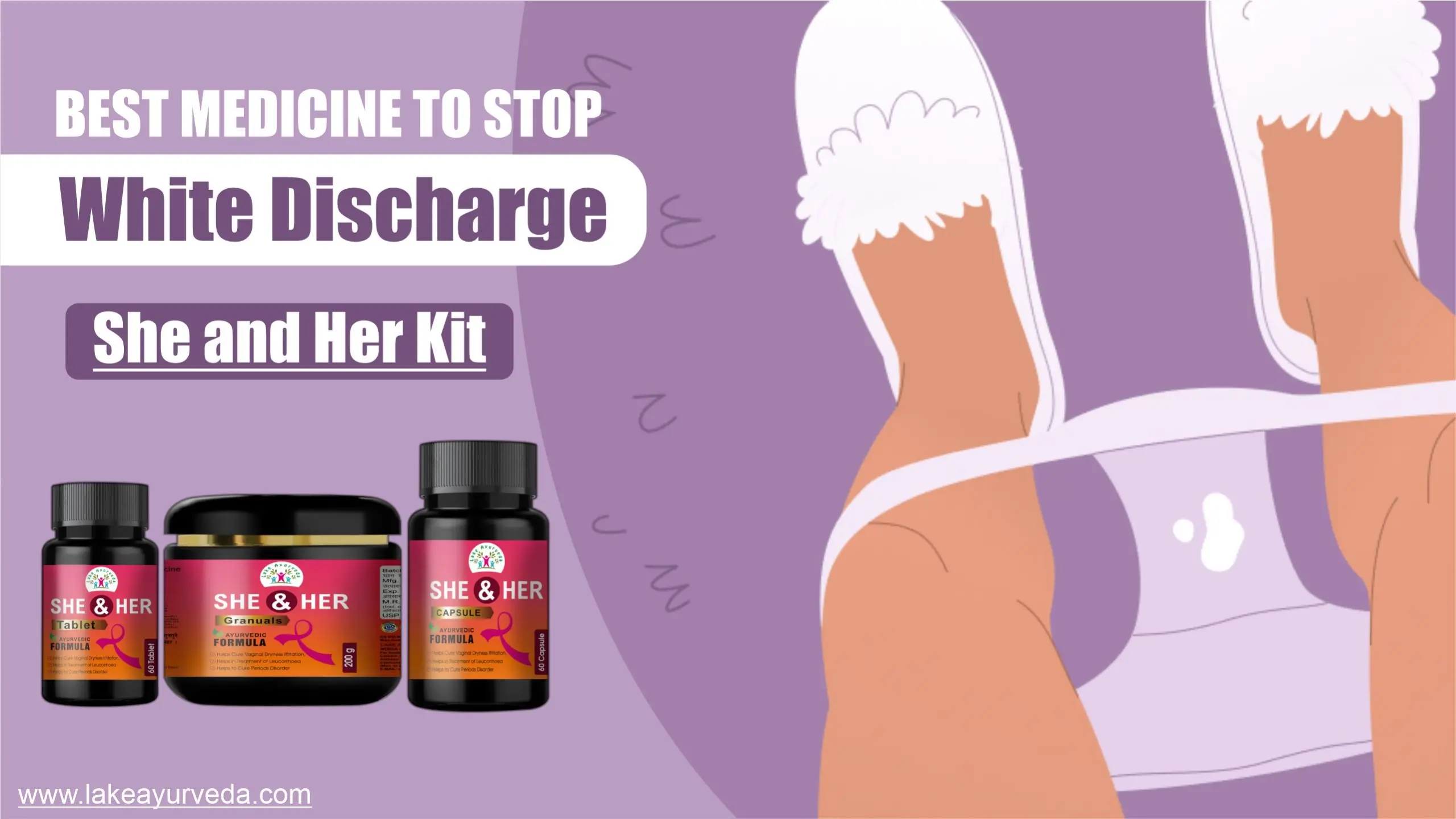 White Discharge: She And Her Kit