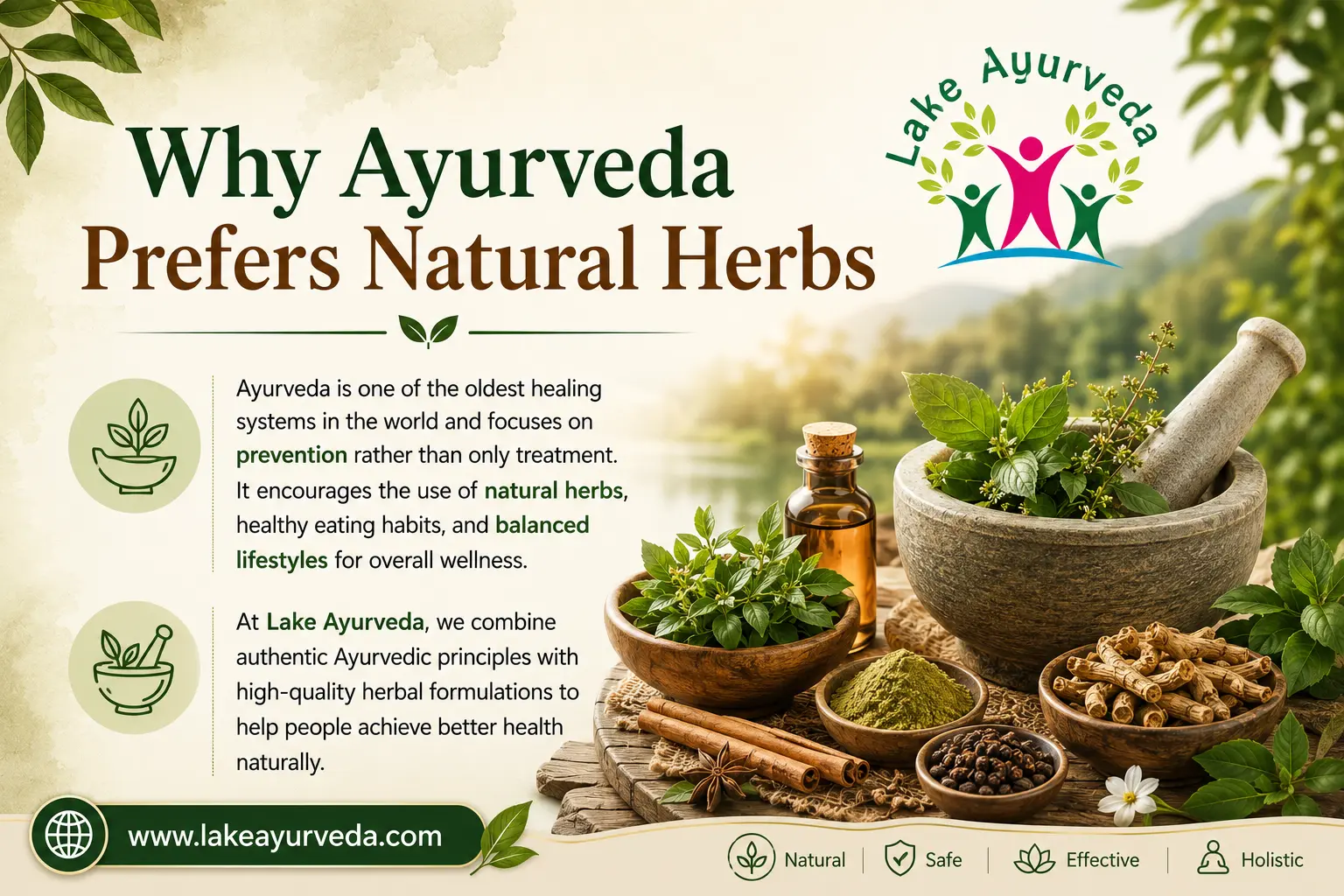 Why Ayurveda Prefers Natural Herbs