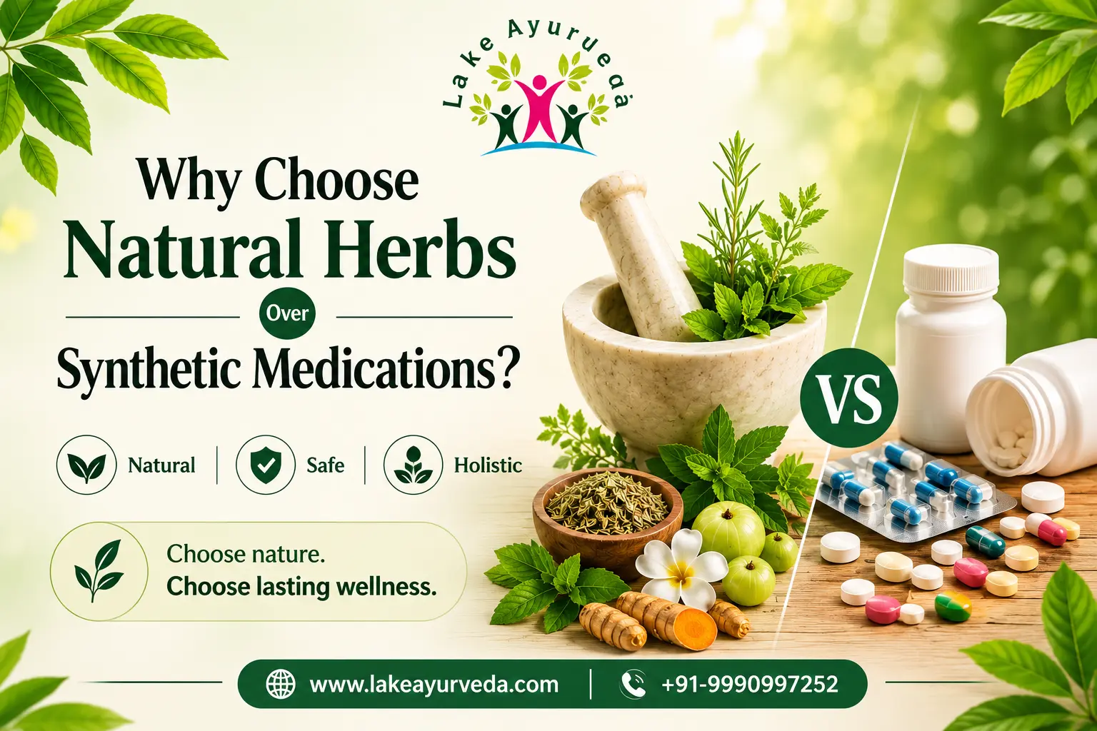 Why Choose Natural Herbs Over Synthetic Medications