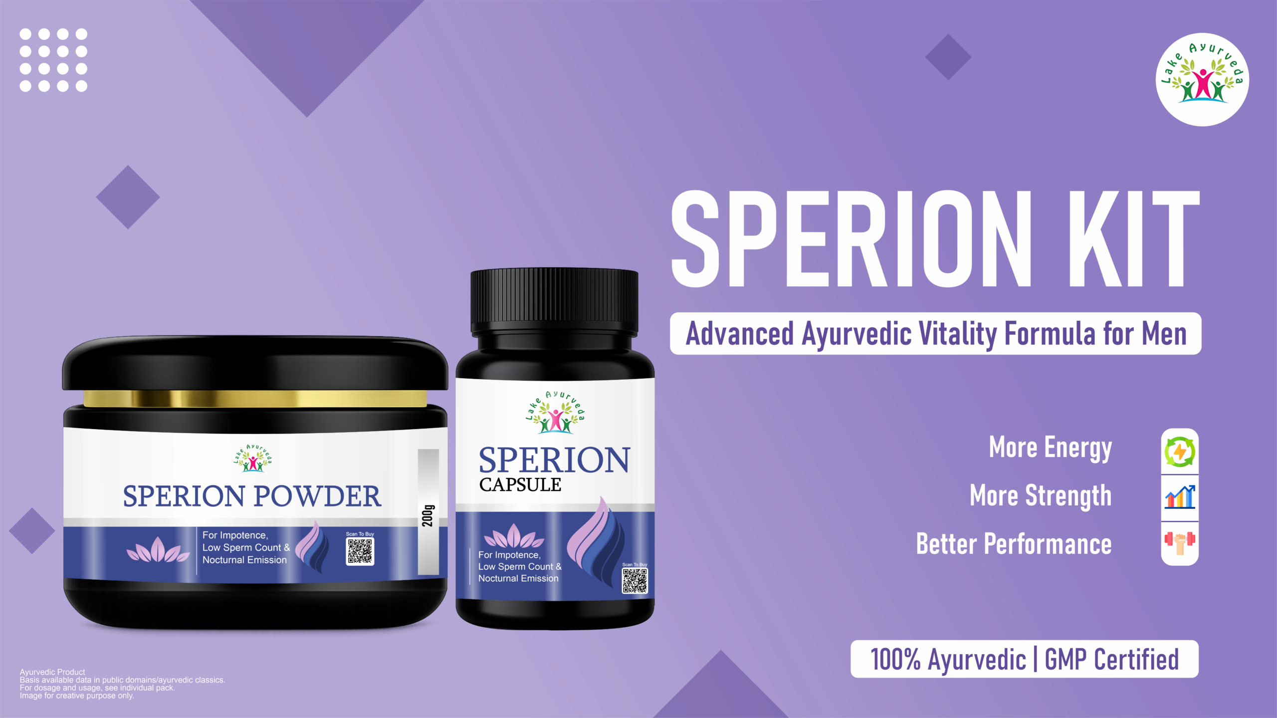 sperion kit ayurvedic medicine low sperm count