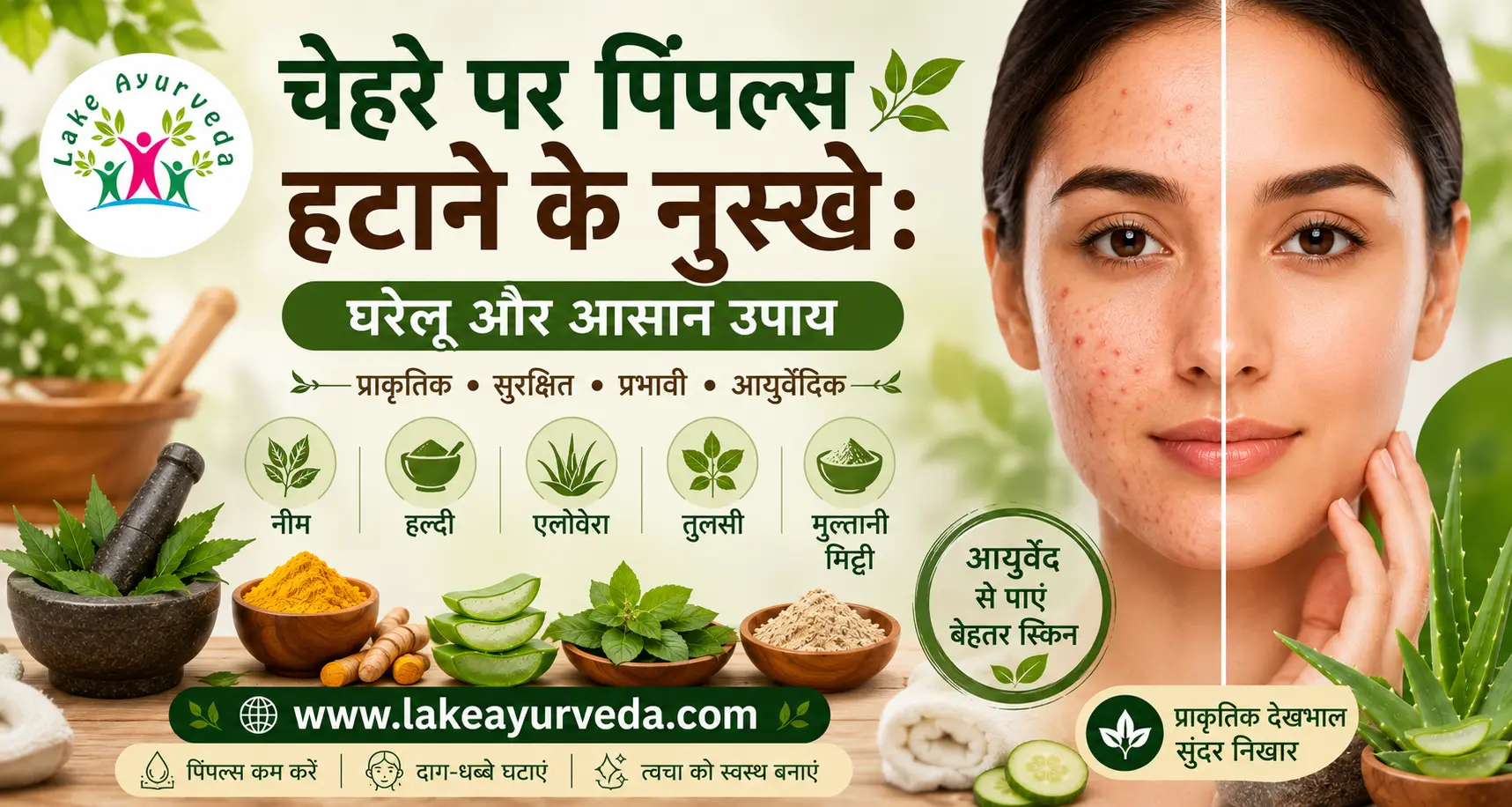 चेहरे पर पिंपल्स हटाने के नुस्खे घरेलू और आसान उपाय