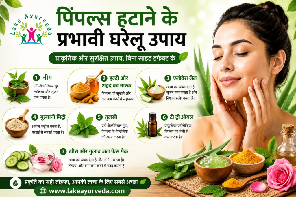 पिंपल्स हटाने के प्रभावी घरेलू उपाय